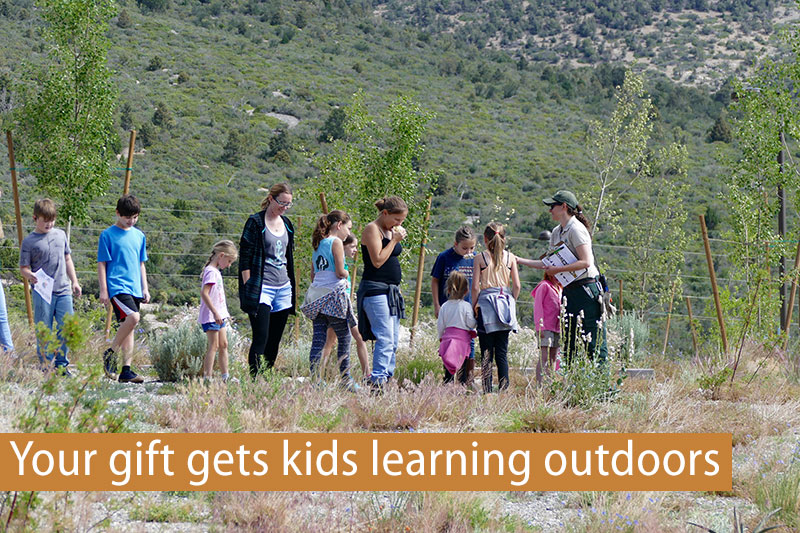 Your gift gets kids learning outside