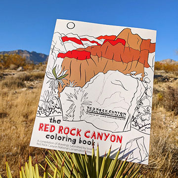 Red Rock Canyon Coloring Book